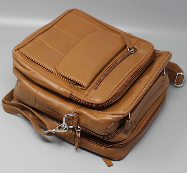 leather travel kit bag