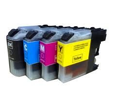 Brother LC107BK LC105BK Black LC107C LC105C Cyan LC107M LC105M Magenta LC107Y LC105Y Yellow Compatible Inkjet Cartridge
