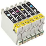 Epson T048120 Black T048220 Cyan T048320 Magenta T048420 Yellow T048520 Photo Cyan T048620 Photo Magenta Compatible Inkjet Cartridge