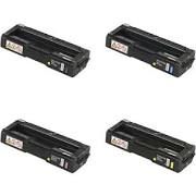 Ricoh 406475 Black 406476 Cyan 406477 Magenta 406478 Yellow SPC310HA Compatible Toner Cartridge