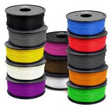 PLA Filament 3mm 3D Printing Filament Type A Spool - Select Colors: