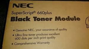 NEC 20-090 Genuine Toner Cartridge. NEC 20-095 Genuine Drum Unit