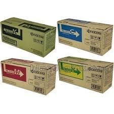 Kyocera Mita 1T02NS0US0 TK5152K Black, 1T02NSCUS0 TK5152C Cyan, 1T02NSBUS0 TK5152M Magenta, 1T02NSAUS0 TK5152Y Yellow TK5152 Genuine Toner Cartridge