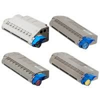 Toshiba TFC34UK Black TFC34UC Cyan TFC34UM Magenta TFC34UY Yellow Compatible Toner Cartridge