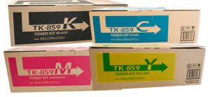 Copystar 1T02H7OCSO TK859K Black 1T02H7ACSO TK859C Cyan 1T02H7BCSO TK859M Magenta 1T02H7CCSO TK859Y Yellow TK859 Genuine Toner Cartridge
