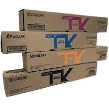 Kyocera 1T02P3CUS0 TK8117K Black, 1T02P30US0 TK8117C Cyan, 1T02P3BUS0 TK8117M Magenta, 1T02P3AUS0 TK8117Y Yellow Genuine Toner Cartridge