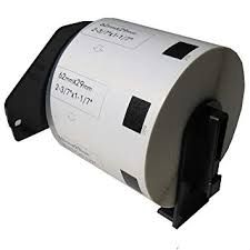 Brother DK1209 1.1" x 2.4" 28.9mm x 62m Compatible Die cut Small White Paper Address Labels with Cartridges. 800 pcs