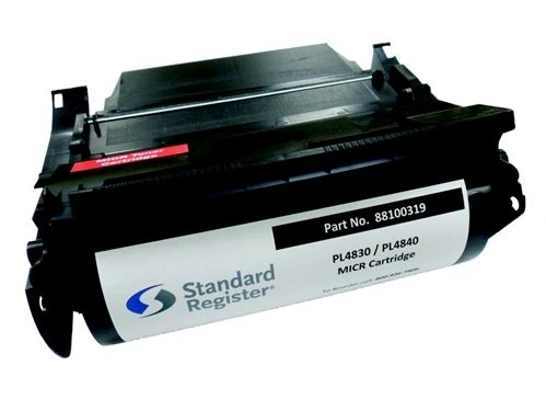 Standard Register 88100319 Compatible Micr Toner Cartridge for Standard Register PL4830, PL4840