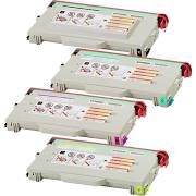 Brother TN04BK Black TN04C Cyan TN04M Magenta TN04Y Yellow Compatible Toner Cartridge
