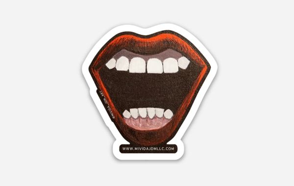 SCREAM QUEEN MINI SLAP STICKER PACK (4 PCS )