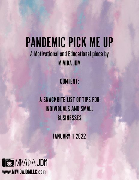 PANDEMIC PICK ME UP PDF 1.1.2022