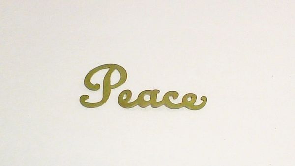 Peace – Script Medium