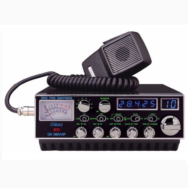 Galaxy DX-98VHP 200 Watt 10 Meter Radio with Single Sideband