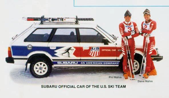 Gen 2 (1979-1984) Subaru Wagon US Ski Team Graphics