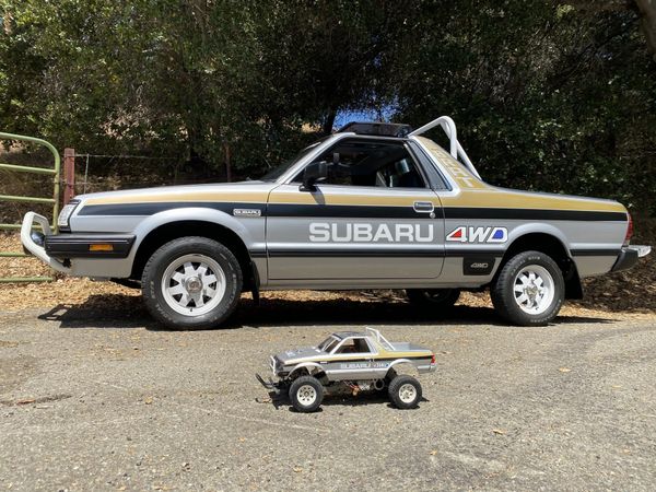 Life Size Subaru BRAT Gen 2 RC Graphics