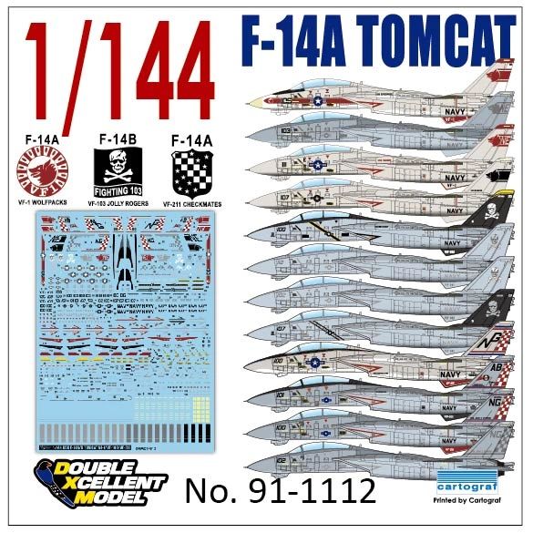 1 144 Usn F 14 Tomcat Vf 1 Vf 103 Vf 211