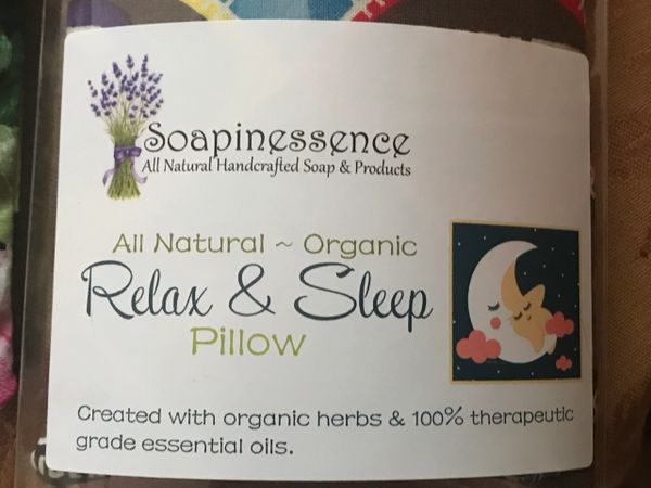 Relax & Sleep Hot & Cold Organic Herbal Pillow