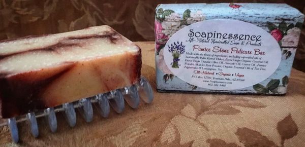 Spearmint Ground Pumice Soap