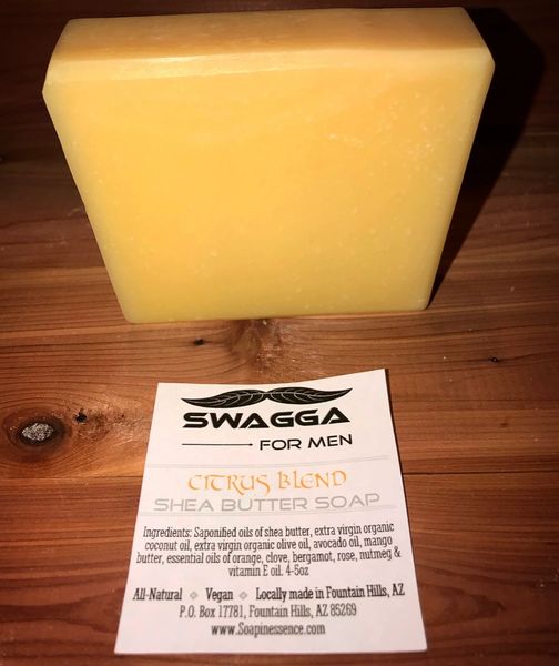 SWAGGA Grapefruit Shea Butter Soap (Bigger Bars!)