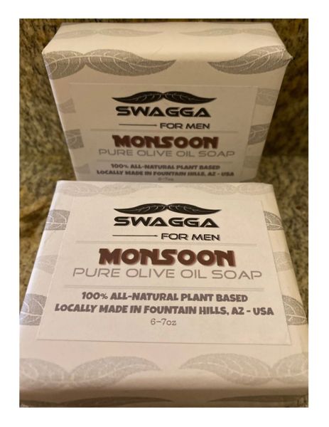 SWAGGA Grapefruit Shea Butter Soap (Bigger Bars!)  All Natural Organic  Vegan Handcrafted Soap with Essential Oils