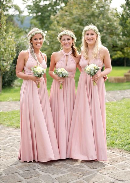 Multiway bridesmaid 2025 dress pink