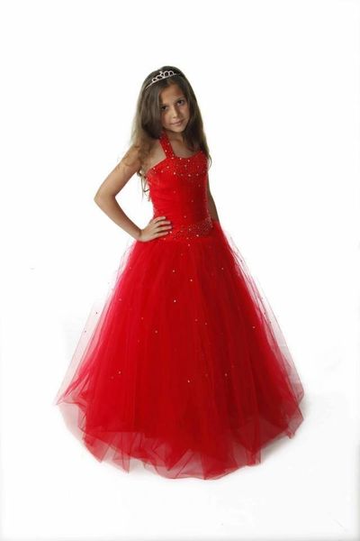 Ruby red formal discount dress