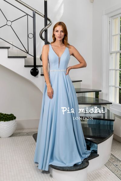 Pia michi best sale royal blue dress