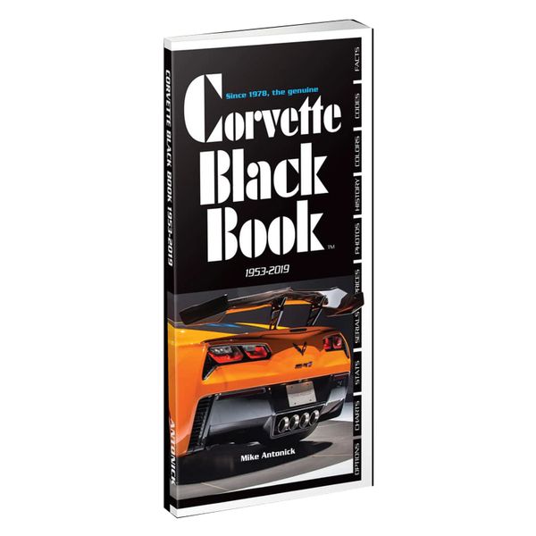 Black Book Car >> Corvette Black Book 1953 2019 Vette Vues Magazine Corvette Chevy Black Book Car >> Corvette Black Book 1953 2019 Vette Vues Magazine Corvette Chevy