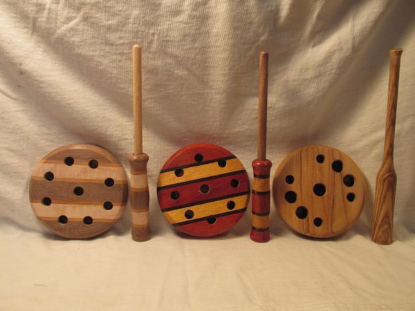 Single sided wood pot calls