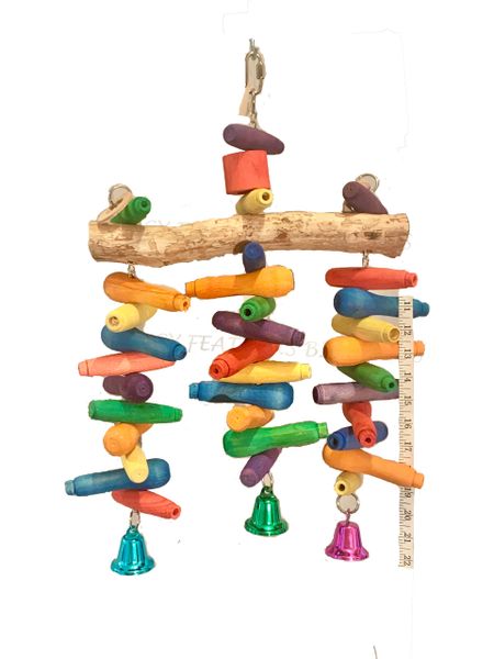 fancy feathers bird toys