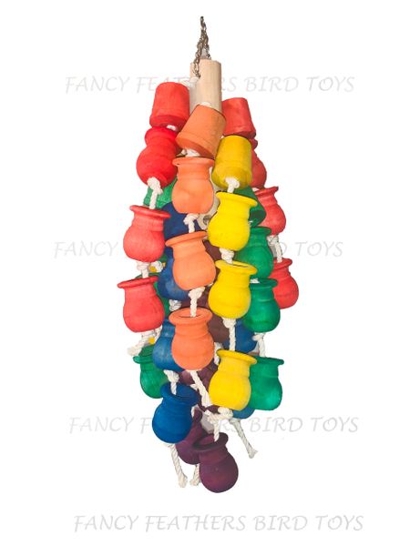 fancy feathers bird toys