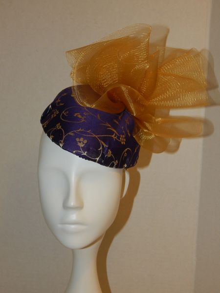 Kate Style Purple and gold hat