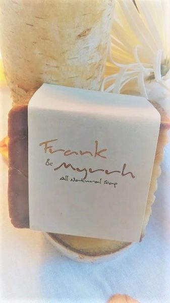 Frankincense and Myrrh Soap  natural refinery,restorative