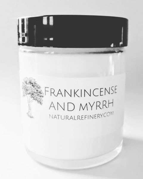 Body Lotion with Frankincense and Myrrh Essential Oils