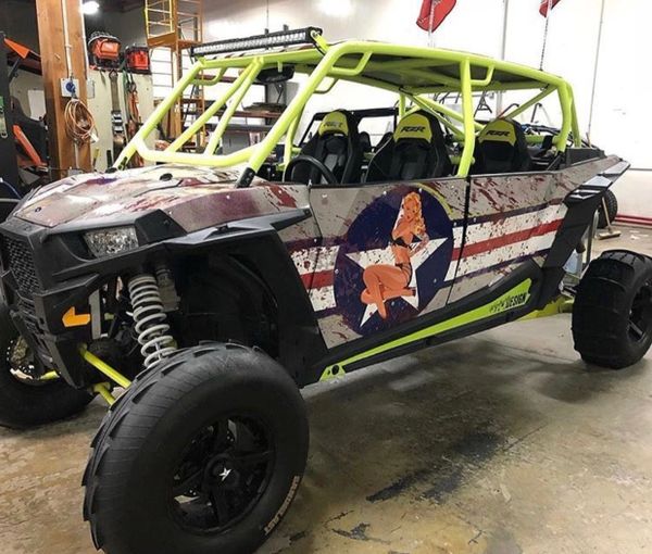 Xp1000 Full Doors Center Plastic Delete Polaris Razor Rzr 1000