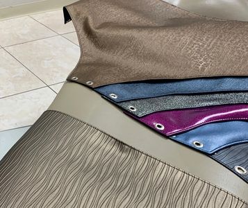 The Corselet, the decorative toe cover alternative for your dental chair. 