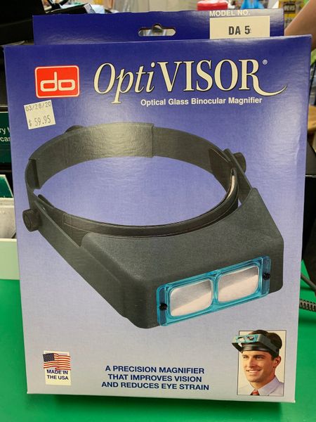 Optivisor w/Lens Plate #5