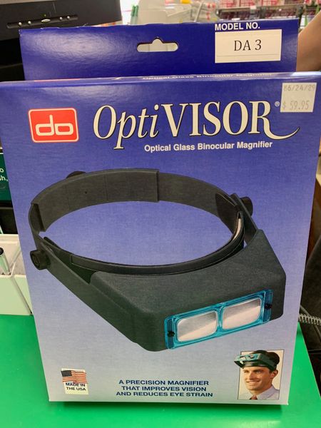 Optivisor w/Lens Plate #3