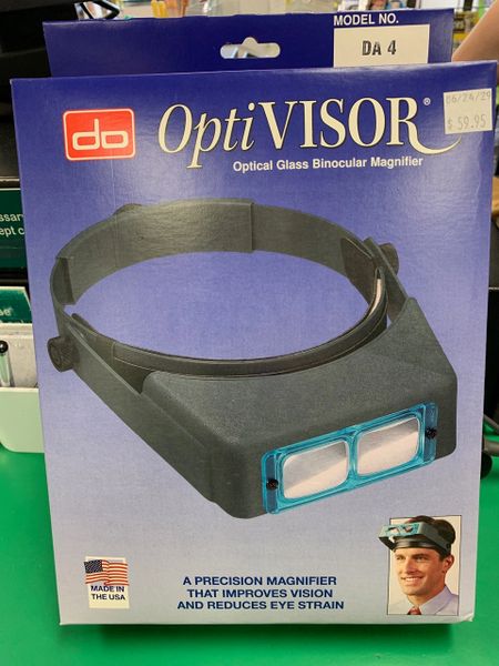 Optivisor w/Lens Plate #4