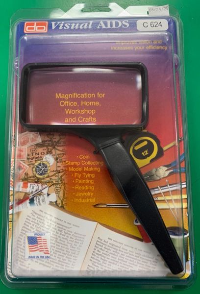 2" x 4" Rectangular Magnifier