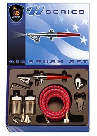 Paasche H-SET Single Action Siphon Feed Airbrush Set (PASH)