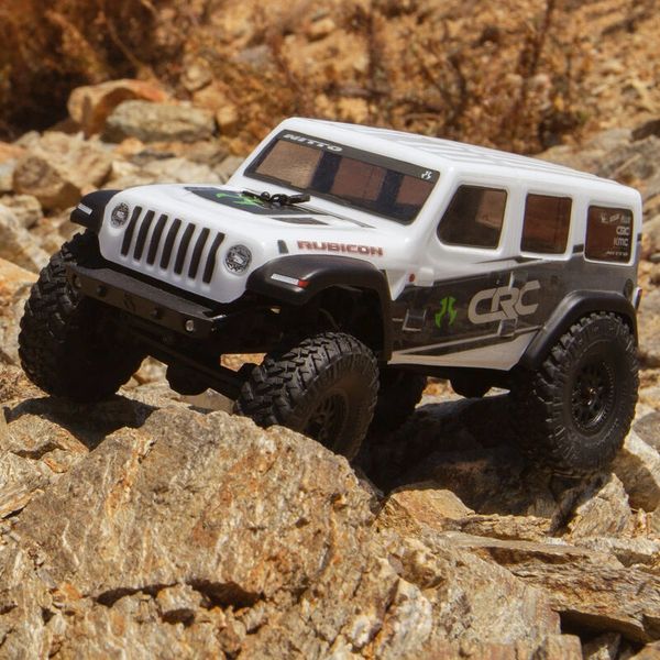 SCX24 Jeep Wrangler JLU CRC 1/24 4WD Rock Crawler Brushed RTR