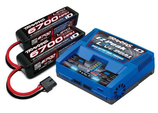 Traxxas Dual Battery/ Charger Completer Pack #2997