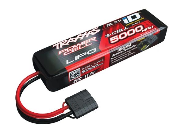5000mAh 11.1v 3-Cell 25C LiPo Battery #2872X