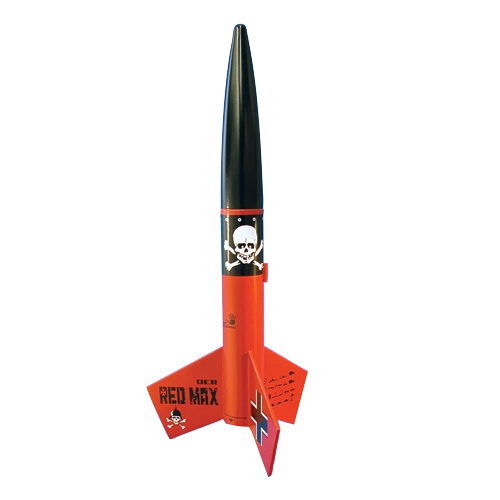 Estes Der Red Max Rocket Kit #0651