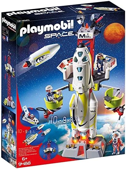 Playmobil Mission Rocket with Launch Site #9488