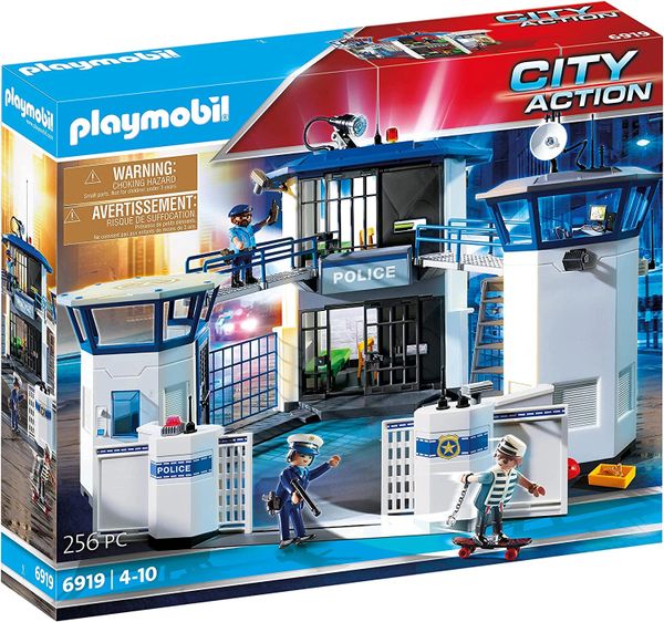 Police Command Center with Prison Playset #6919