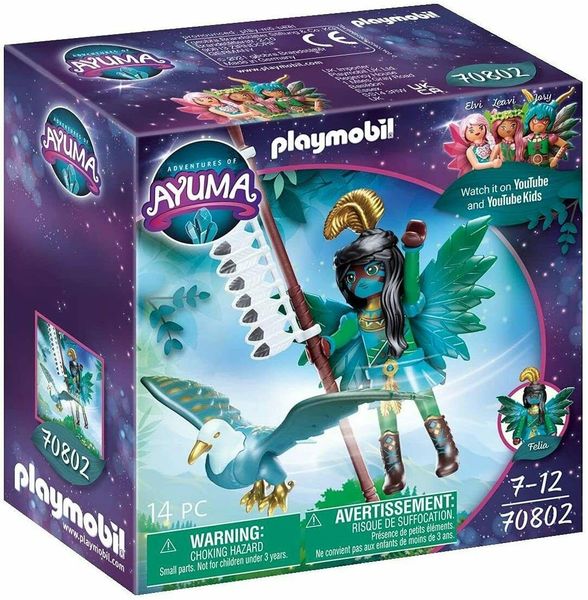 Playmobil Adventures of Ayuma Knight Fairy with Soul Animal #70802