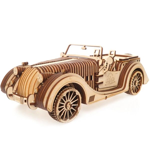 UGears Roadster Wood Model Kit #UTG0037