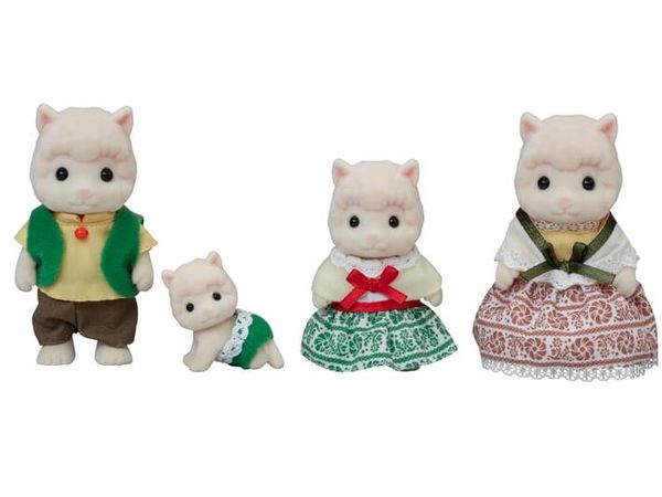 Calico Critters Woolly Alpaca Family #CC1803